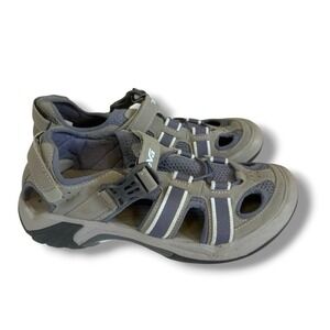 Teva Women's Omnium Sandal Gray Slate Blue 9.5 M Water Shoes Hiking Gorpcore